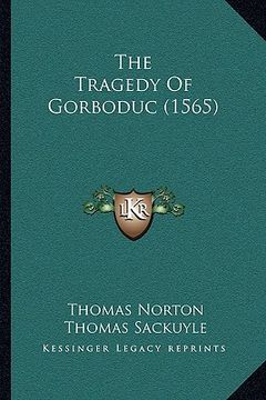 portada the tragedy of gorboduc (1565) (in English)
