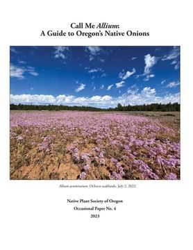portada Occasional Paper No. 4: Native Plant Society of Oregon Occasional Paper No. 4 (en Inglés)