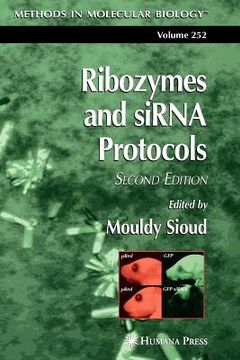 portada ribozymes and sirna protocols (en Inglés)