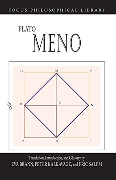 portada Plato: Meno (Focus Philosophical Library) (in English)