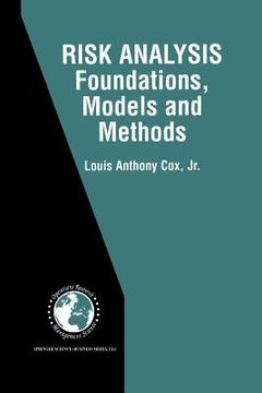 portada Risk Analysis Foundations, Models, and Methods