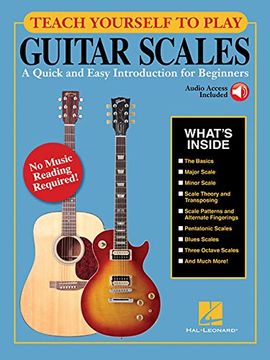 portada Teach Yourself to Play Guitar Scales Guitare +Enregistrements Online