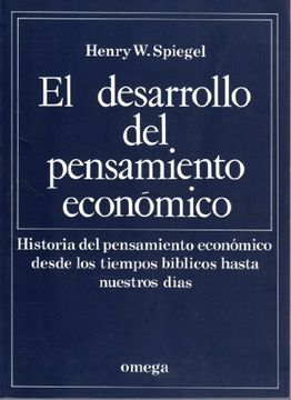 portada El Desarrollo del Pensamiento Economico (in Spanish)