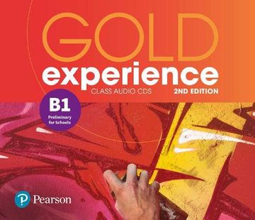 portada Gold Experience 2nd Edition b1 Class Audio cds (Audiolibro) (en Inglés)