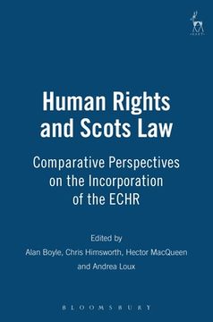 portada human rights and scots law (en Inglés)