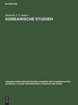 portada Koreanische Studien (en Alemán)