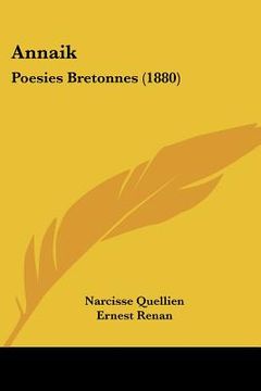 portada annaik: poesies bretonnes (1880) (in English)