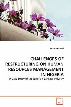 portada challenges of restructuring on human resources management in nigeria (en Inglés)