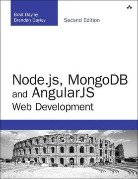 portada Node.js, MongoDB and Angular Web Development: The definitive guide to using the MEAN stack to build web applications (Developer's Library)