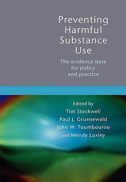 portada preventing harmful substance use: the evidence base for policy and practice