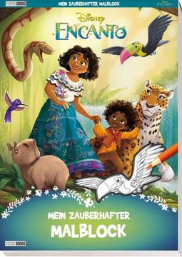 portada Disney Encanto: Mein Zauberhafter Malblock (en Alemán)
