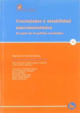 portada Crecimiento y estabilidad macroeconómica.: El papel de la política económica. (Economia i Empresa)