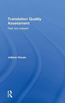 portada Translation Quality Assessment: Past and Present (en Inglés)