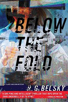 portada Below the Fold (Clare Carlson Mystery) (in English)