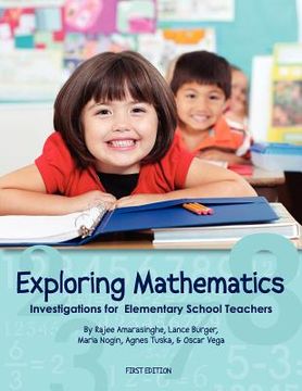 portada exploring mathematics: investigations for elementary school teachers (first edition) (en Inglés)