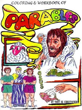 portada coloring and workbook of parables