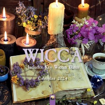 portada Wicca Wall Calendar 2024 (Art Calendar) (en Inglés)