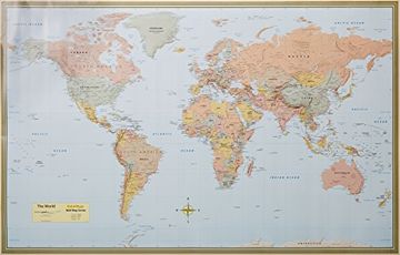 portada World Map-Laminated (in English)