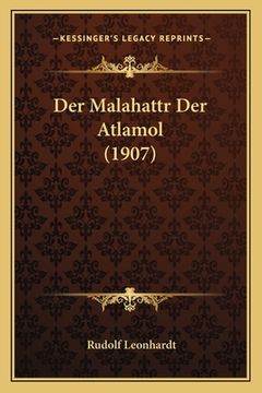 portada Der Malahattr Der Atlamol (1907) (in German)