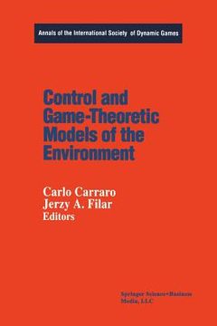 portada Control and Game-Theoretic Models of the Environment (en Inglés)