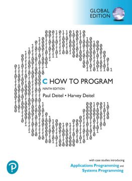 portada C how to Program: With Case Studies in Applications and Systems Programming, Global Edition 