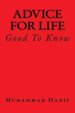 portada Advice For Life: Good To Know (en Inglés)