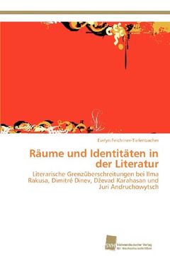 portada Raume Und Identitaten in Der Literatur