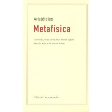 portada Metafísica (in Spanish)