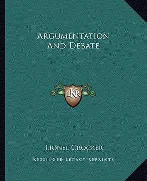 portada argumentation and debate