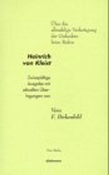 portada Über die allmähliche Verfertigung der Gedanken beim Reden: Zwiespältige Ausgabe mit aktuellen Überlegungen (in German)