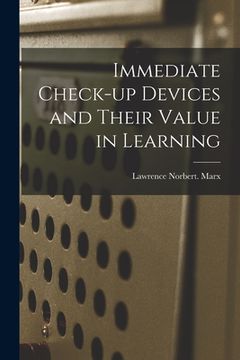 portada Immediate Check-up Devices and Their Value in Learning