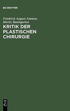 portada Kritik der Plastischen Chirurgie (in German)