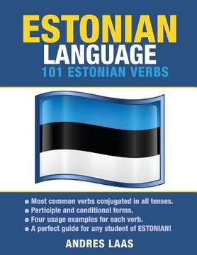 portada Estonian Language: 101 Estonian Verbs (en Inglés)
