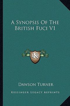 portada a synopsis of the british fuci v1 (en Inglés)