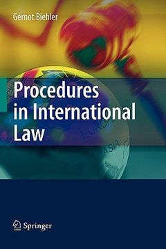 portada procedures in international law (en Inglés)