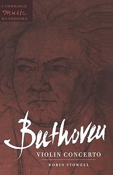 portada Beethoven: Violin Concerto Hardback (Cambridge Music Handbooks) (en Inglés)