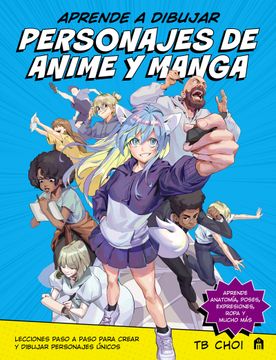 portada Aprende a Dibujar Personajes de Anime y Manga (in Spanish)
