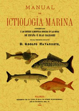 portada Manual de Ictiologia Marina (in Spanish)