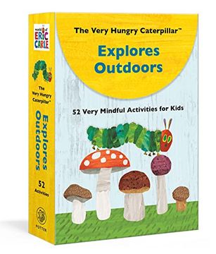 portada The Very Hungry Caterpillar Explores Outdoors: 52 Very Mindful Activities for Kids (Big Cards for Little Hands) (en Inglés)