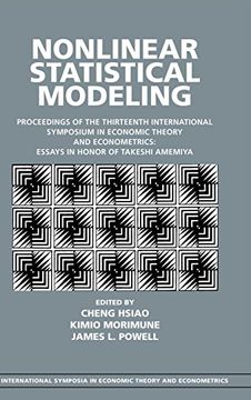 portada Nonlinear Statistical Modeling Hardback: Proceedings of the Thirteenth International Symposium in Economic Theory and Econometrics, Essays in Honor of. Symposia in Economic Theory and Econometrics) 