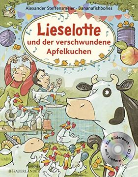 portada Lieselotte und der Verschwundene Apfelkuchen Buch mit cd (en Alemán)
