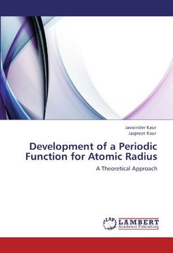 portada development of a periodic function for atomic radius (in English)