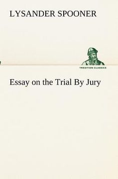 portada essay on the trial by jury (in English)