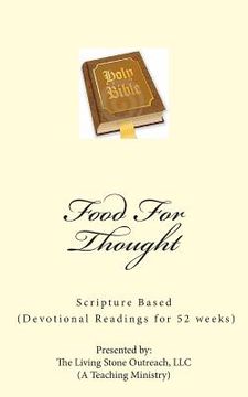 portada Food for Thought: (devotional Readings for 52 Weeks) (en Inglés)