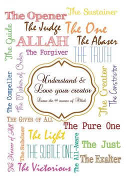portada Understand and Love Your Creator - Learn the 99 Names of Allah (en Inglés)