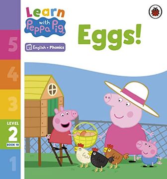 portada Learn With Peppa Phonics Level 2 Book 10 - Eggs! (Phonics Reader) (in English)