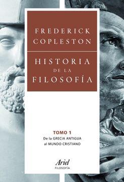 portada Historia de la Filosofía i: De la Grecia Antigua al Mundo Cristiano