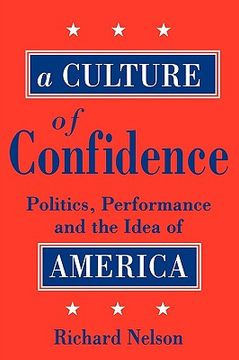 portada a culture of confidence (en Inglés)