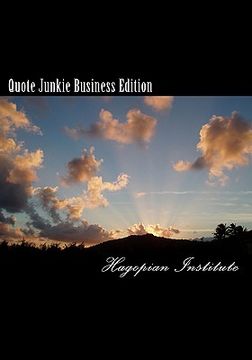 portada quote junkie business edition (in English)