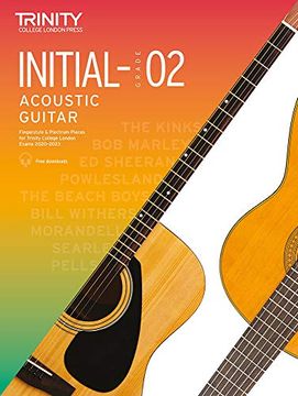 portada Trinity College London Acoustic Guitar Exam Pieces 2020-2023: Initial-Grade 2 